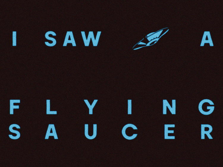 I Saw a Flying Saucer character